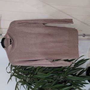 Banana Republic medium brown mock neck sweater